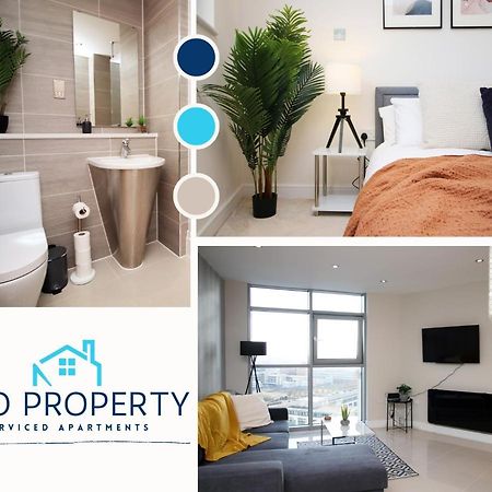 The Skyline - Luxury City Centre Flat With Designated Parking Cardiff Exterior foto